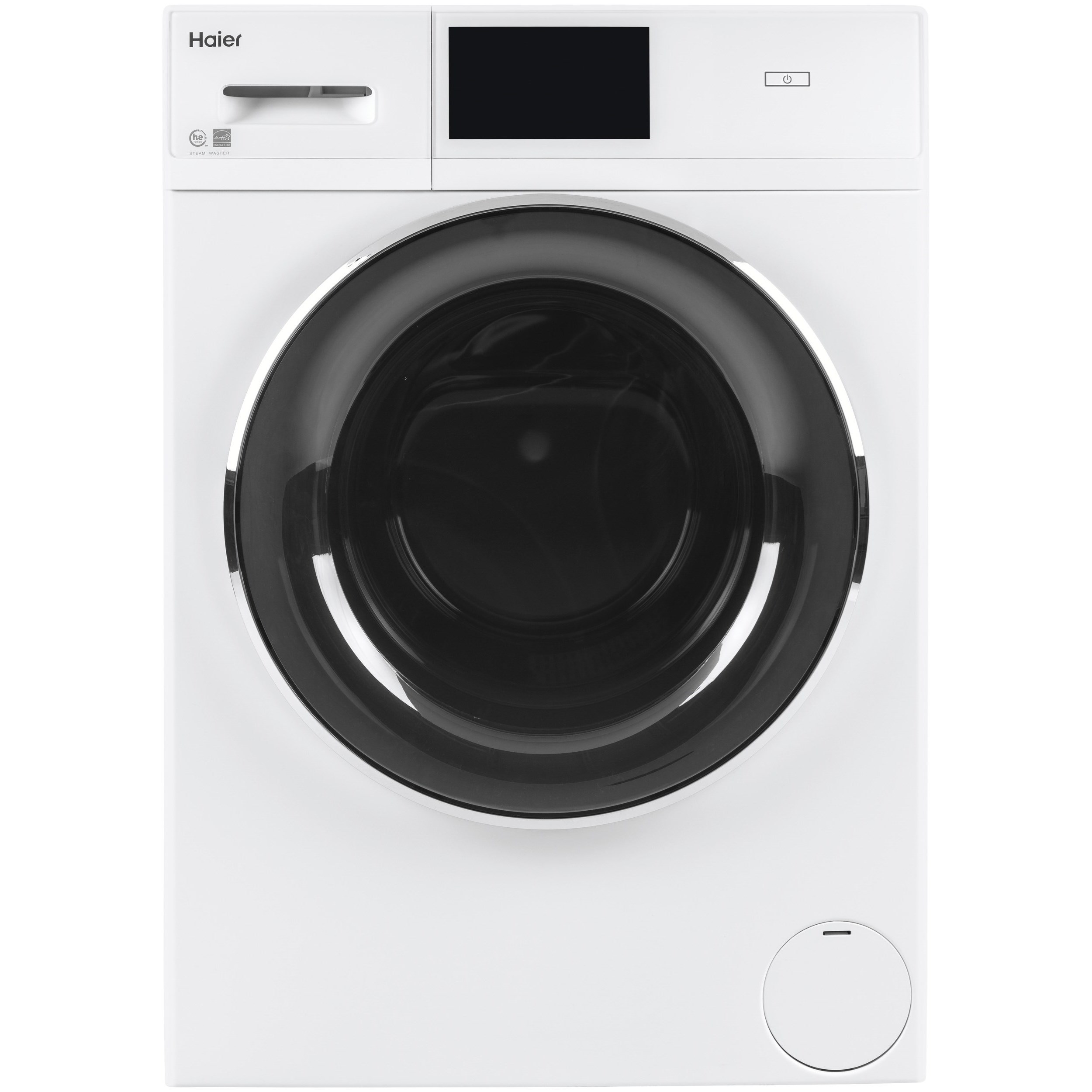 GE Appliances QFW150SSNWW 2.4 Cu. Ft. Smart Frontload Washer